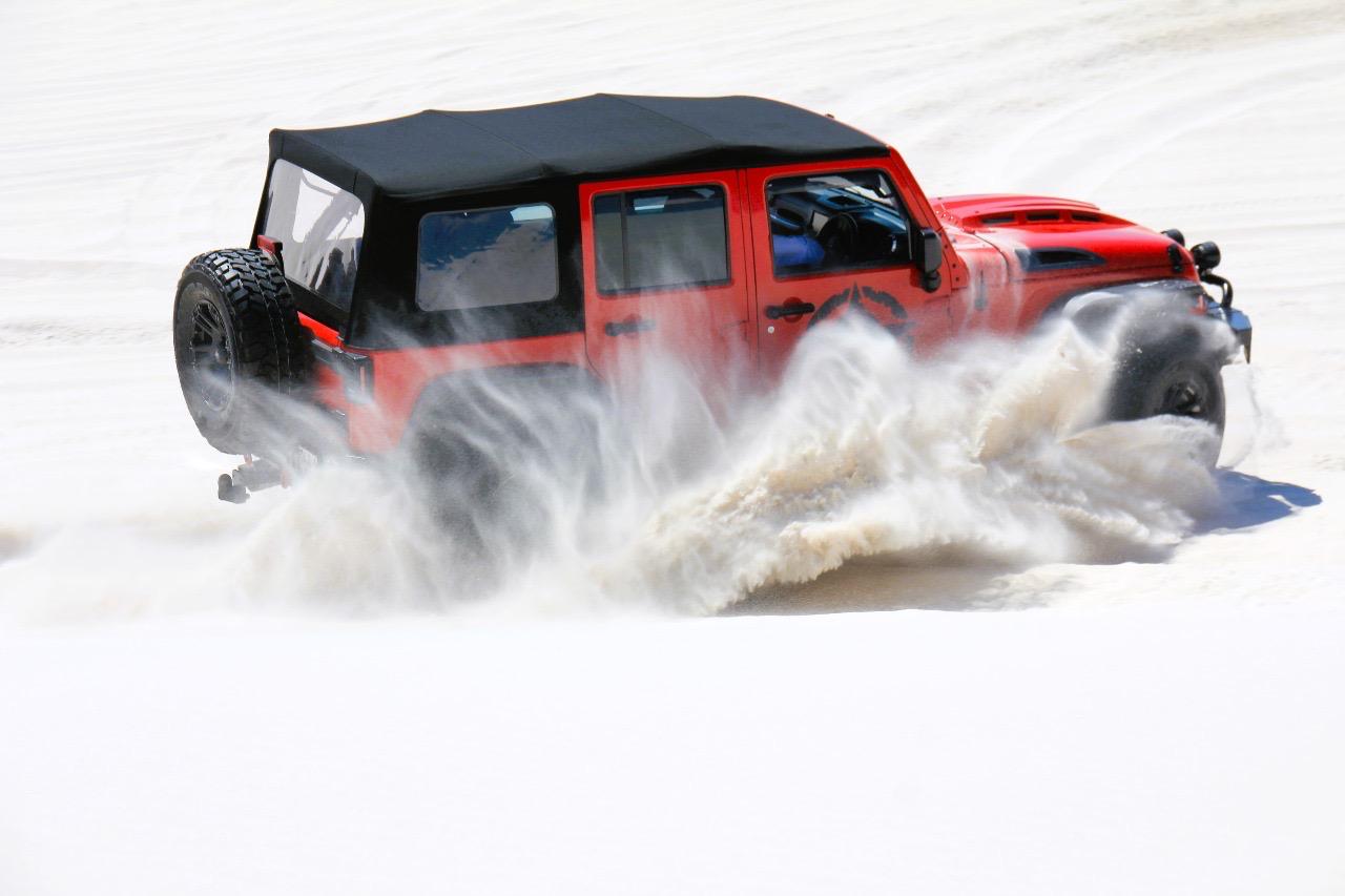 Atlantis Dunes sand route