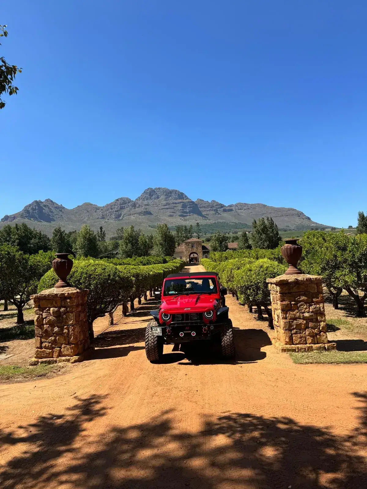 Jeep Airport Transfer Cape Town